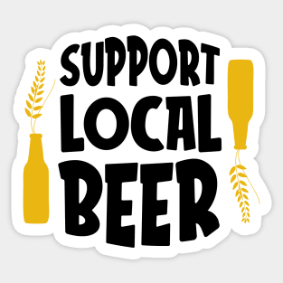 Support Local Beer Sticker